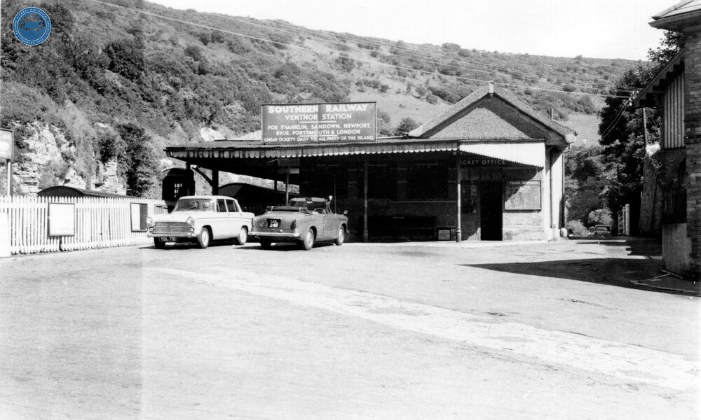 Ventnor Station - Road Entrance  (IWS @ 12m 44ch) September 1965