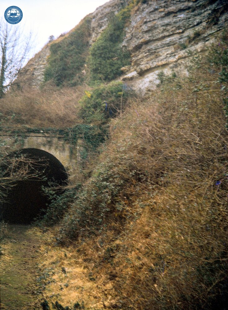 St. Lawrence Tunnel (IWV @ 8m 62ch – 9m 12ch). South Portal. 13 March 1968