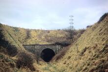 St. Lawrence Tunnel (IWV @ 8m 62ch – 9m 12ch). North Portal. 13 March 1968
