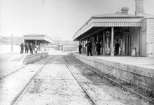 Oxted Station May 1884. (SCU1 @ 20m 25ch) (Ref: 030308)