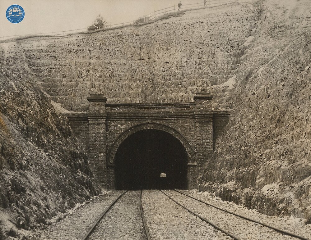 LBSCR / SECR Joint Line. Riddlesdown Tunnel, north portal (SCU1 @ 13m 48ch)