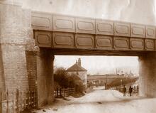 LBSCR / SECR Joint Line. Selsdon Road. Wrought Iron underbridge (SCU1 @ 11m 60ch). May 1884