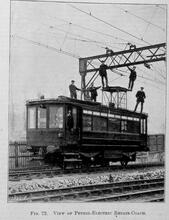 017578 LB&SCR Electrification. Photograph of the Petrol-Electric repair coach