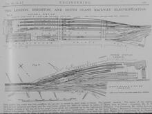 017310 LB&SCR Electrification - track plans of Victoria and London Bridge stations