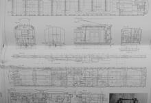 017616E E_176  Diagram 3rd class motor coach South London line plans fgs 47-52