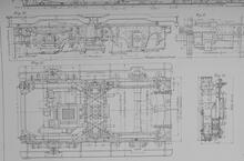 017617E E_177  Diagram 3rd class motor coach South London line plans figs 50-53