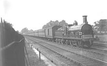 Gladstone class 0-4--2 number 198 named "Sheffield", (Ref: 011914E  ButRob170)