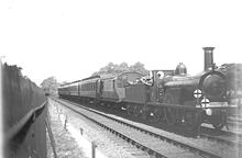 G class single 2-2-2, number 329, named "Stephenson". (Ref: 011911E  ButRob166)