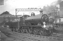 B2/B2x Class 4-4-0 number 210, named "Fairburn" at Victoria station (Ref: 011909E  ButRob147)
