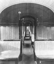 LBSCR Ambulance Train No. 25 Coach for Sitting Up Cases - Interior