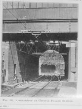 017333  Overbridge at Crystal Palace station (BBJ @ 8m 56ch) Photograph LB&SCR