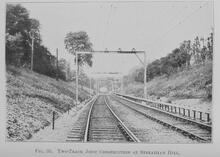 017607 Photograph two track joist construction Streatham Hill (BBJ @ 5m 57ch)