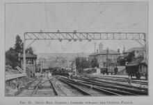 017609 Photograph Gypsy Hill Station (BBJ @ 7m 77ch) looking towards  Crystal Palace 017609E E_169 