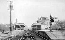 West Worthing Station 1945 (BLI1 @ 11m 30ch) (Ref: 030494)
