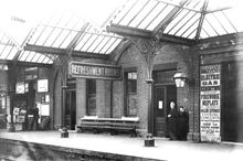 Worthing Station August 1882. (BLI1 @ 10m 46ch) (Ref:030514)