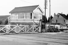 Shoreham-by-Sea "A" signal box (BLI1 @ approx 5m 60ch). 23 July 1970  (Ref: 221013)
