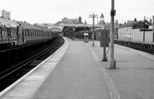 Bognor Regis station (BBR @ 25m 75ch). 25 July 1970  (Ref: 221034)