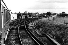 11.40 from Bognor Regis approaching Barnham (TBH @ 22m 29ch). 25 July 1970 (Ref: 221359)