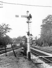 Hurst Green Junction Looking North 22 October 1949. (SCU1 @ 21m 35ch) (Ref: 031634)