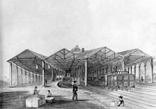 Brighton Station. From North - Early Print (VTB3 @ 50m 49ch) (Ref: 030051)