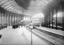Brighton Station - Platforms 1880s (VTB3 @ 50m 49ch) (Ref: 030053)