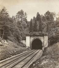 Haywards Heath tunnel, South portal (VTB3 @ 38m 16ch) (Ref: 030626)