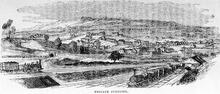 Reigate Junction c. 1850s - Drawing (RED2 @ 22m 46ch) (Ref: 031208)