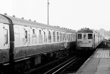 Haywards Heath station (ELR - VTB3 @ 37m 59ch). 30 July 1970 (Ref: 221043)