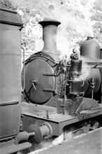 Class O2 0-4-4T No.31 "Chale" - Front and Westinghouse Brake Pump. September 1965
