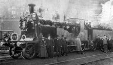 T9 Class 4-4-0 No. 120 c.1900. (Ref: 010285)