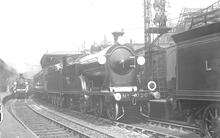 T7 Class 4-2-2-0 number 730.  Built Nine Elms works 1897, reboilered 1905. withdrawn 1927 (Ref: 011903E ButRob139  )
