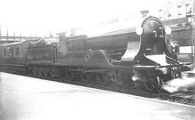  LSWR Class T14,4-6-0, number 444, Built Eastleigh Works 1911, superheated 1917, rebuilt Maunsell1931, withdrawn 1950. (011907E ButRob144 )