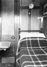 LSWR First Class Sleeping Coach. Interior. (Ref: 011166)