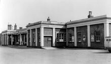 Dorchester South station (BML2 @135m 70ch). Façade (Ref: 030121)