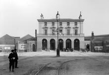 Southampton Terminus station (SOY @ 79m 0ch). 1900. (Ref: 030413)