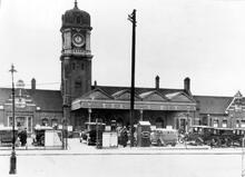Southampton Central station (BML2 @ 79m 19ch). Façade. 07 July 1935 (Ref: 030416)