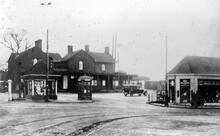 Surbiton Station (BML1 @ 12m 03ch).. Exterior of station before rebuilding. circa 1930s (Ref: 030424)