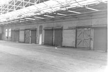 Basingstoke Goods Yard 1984 - Interior of goods shed (Ref: 325265E  24 CGD)