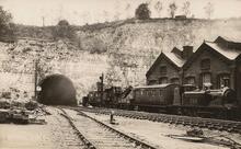 Guildford Chalk Tunnel, north portal (WPH1 @ 30m 43ch)