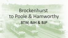 Brockenhurst to Poole & Hamworthy
