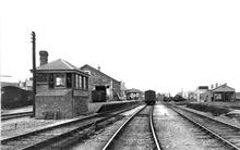 Wadebridge station (NCL @ 253m 73ch). circa 1900