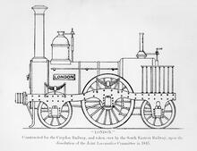 2-2-2 "London". 2-D drawing