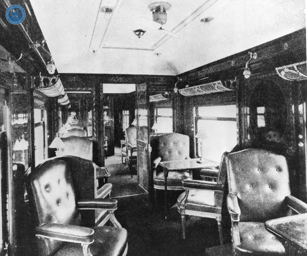 SECR Pullman Car "Topaz" Interior