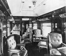 SECR Pullman Car "Topaz" Interior