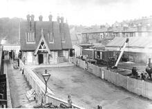 Caterham Station c.1899-1900  (PAT @ 19m 70ch) (Ref: 0300084)