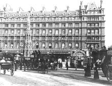 Charing Cross Station Frontage c. 1900  (ELR: XTD @ 0m 0ch) (Ref: 030085)