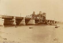 King's Ferry Bridge (SEJ2 @ 47m 34m). The 1904 bascule bridge in the closed position