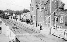 Blackwater (Hants) Station c1899. (GTW2 @ 55m 58ch) (Ref: 030038)