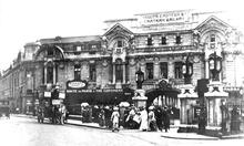 Victoria Station (VIR @ 0m 0ch): Exterior of Building and Forecourt c.1910 (Ref: 030461)