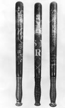 Three Early Railway Police Truncheons (Ref: 031457) 